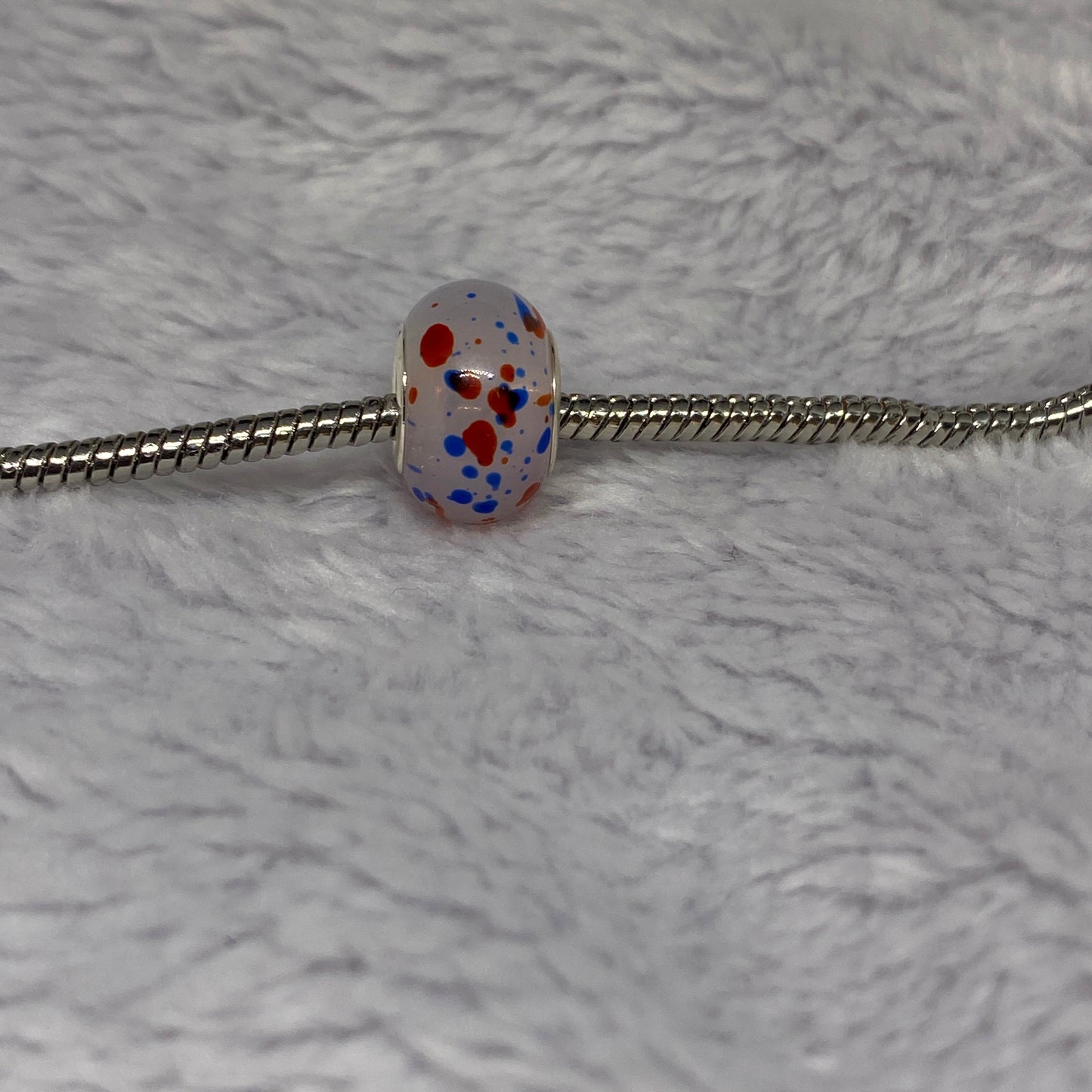 Paint Splatter Ball Charm