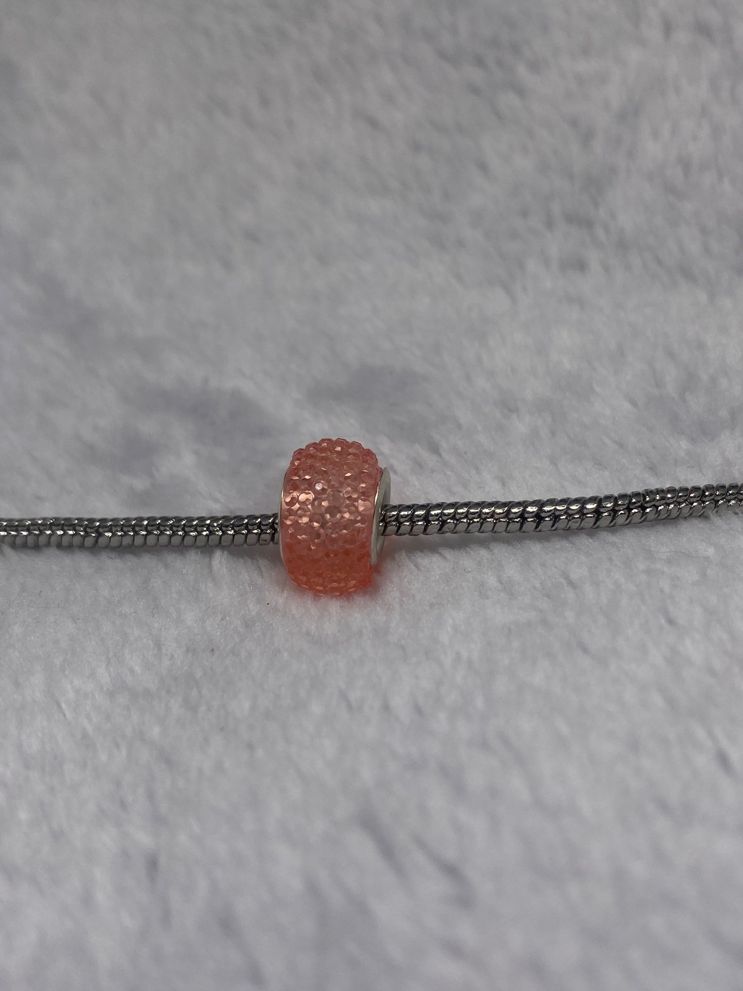 Pink Roughs Ball Charm