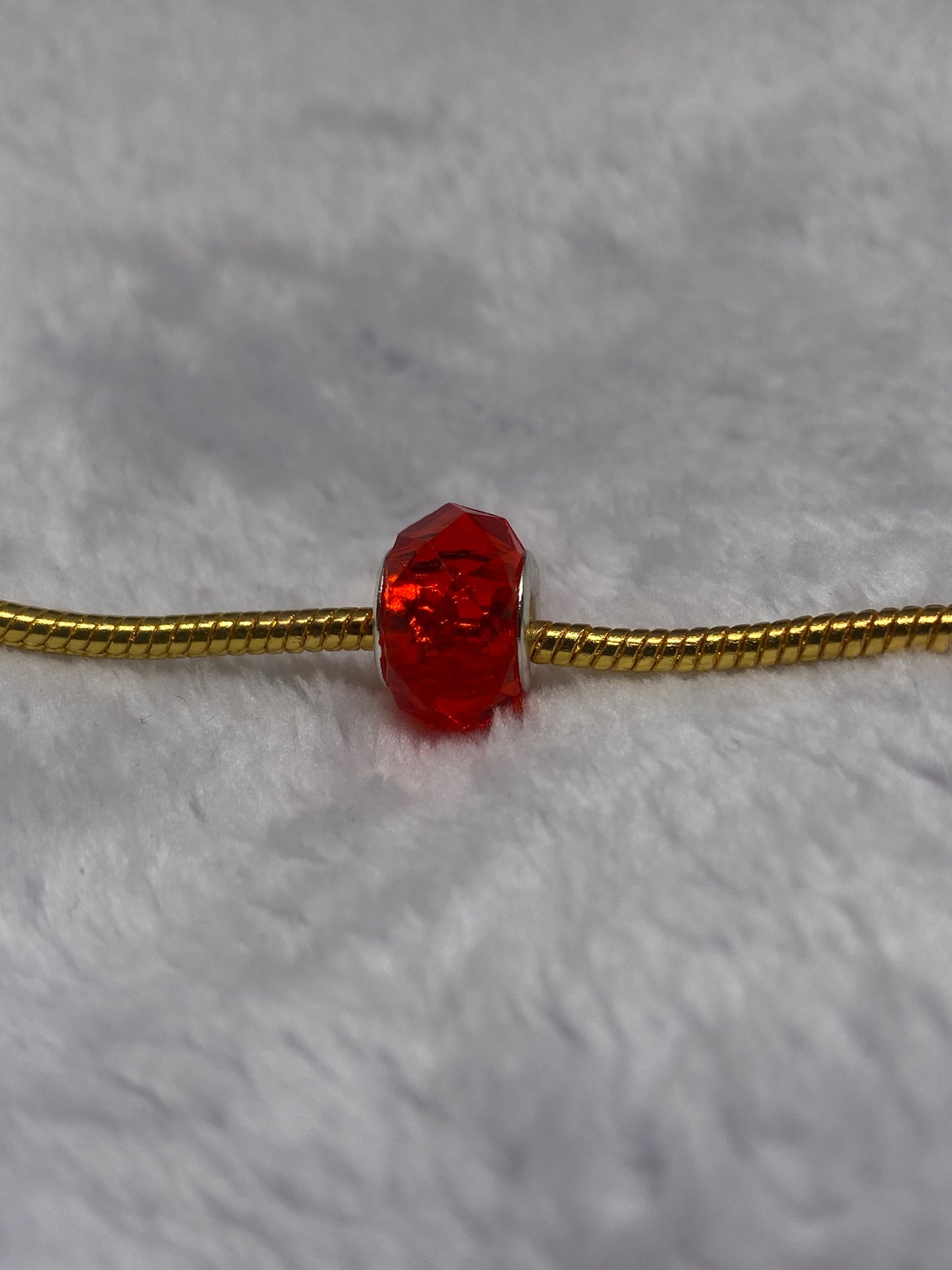 Red Diamond Ball Charm
