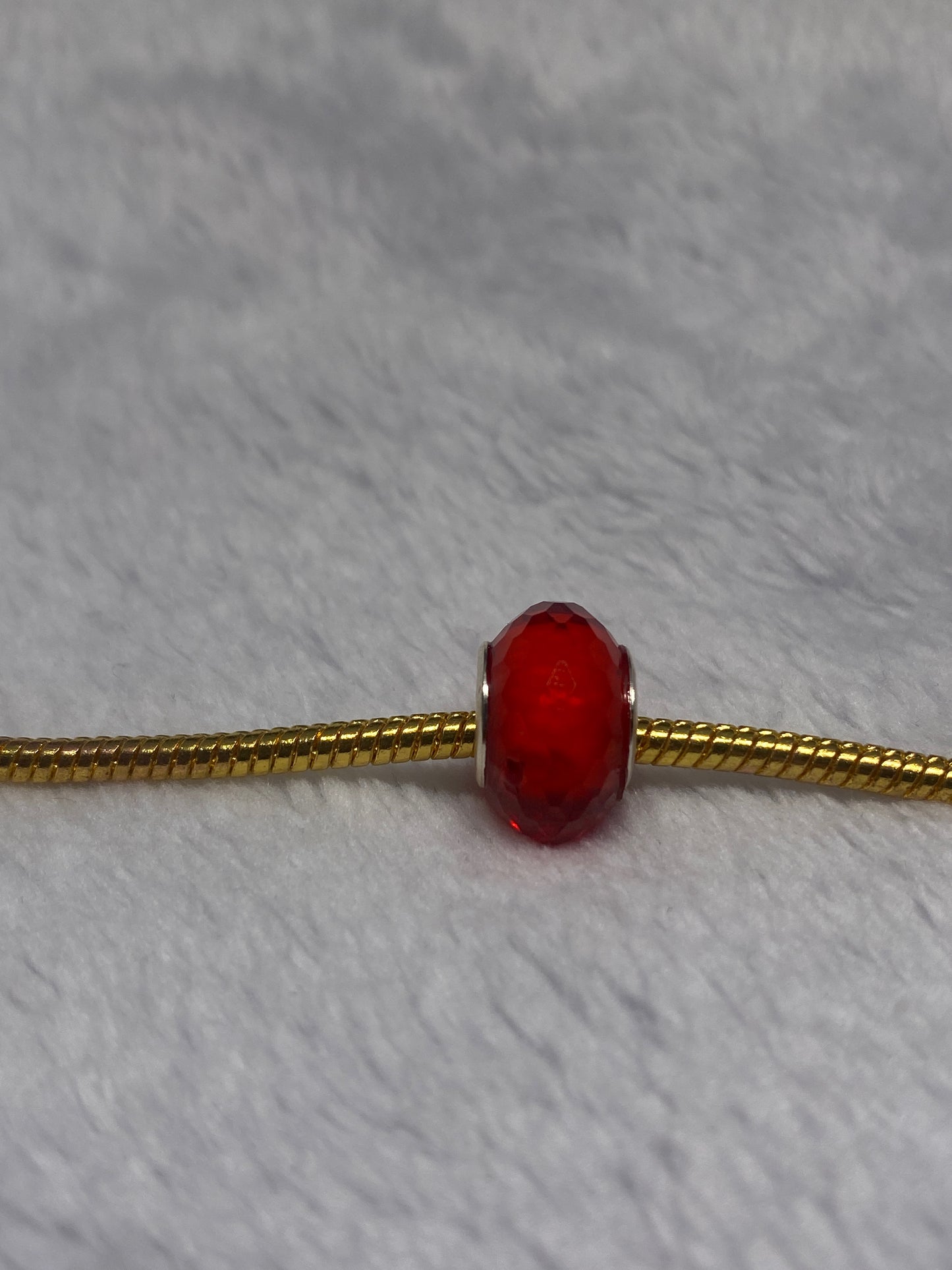 Red Crystal Ball Charm
