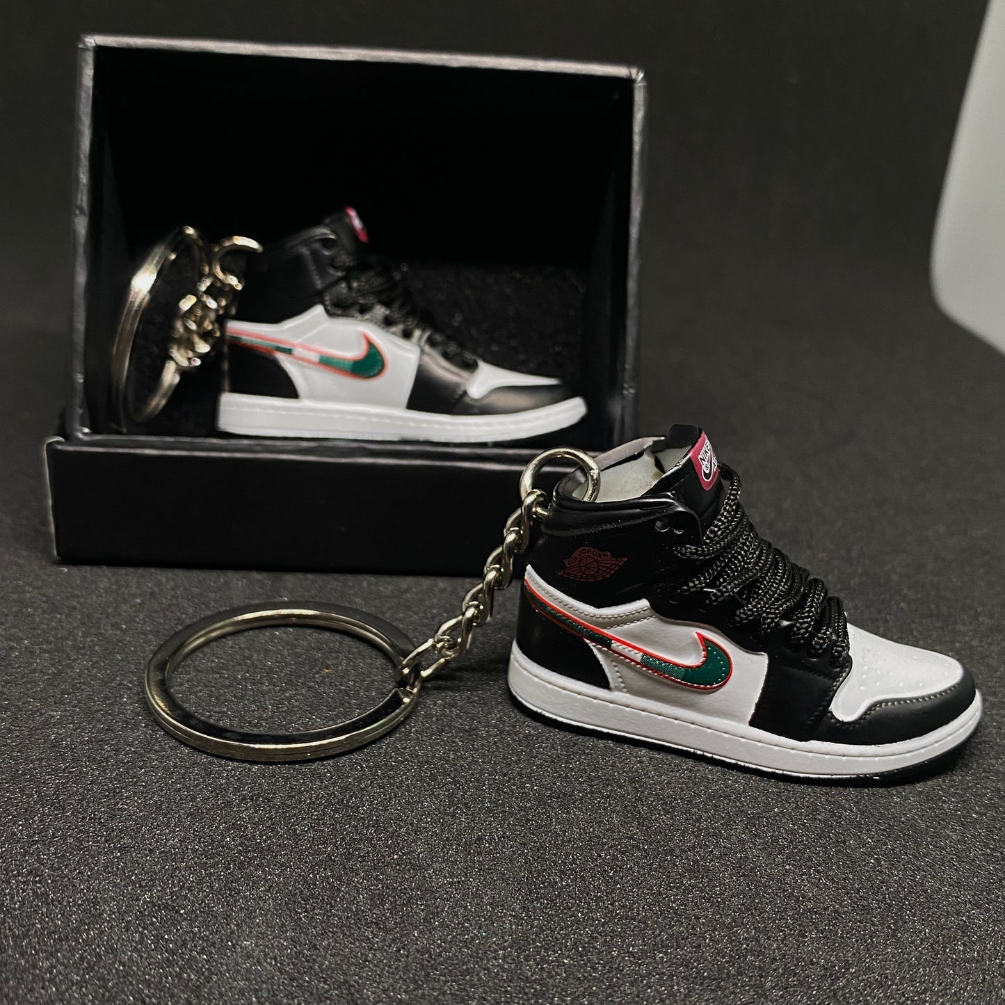 Green& Black Keychain