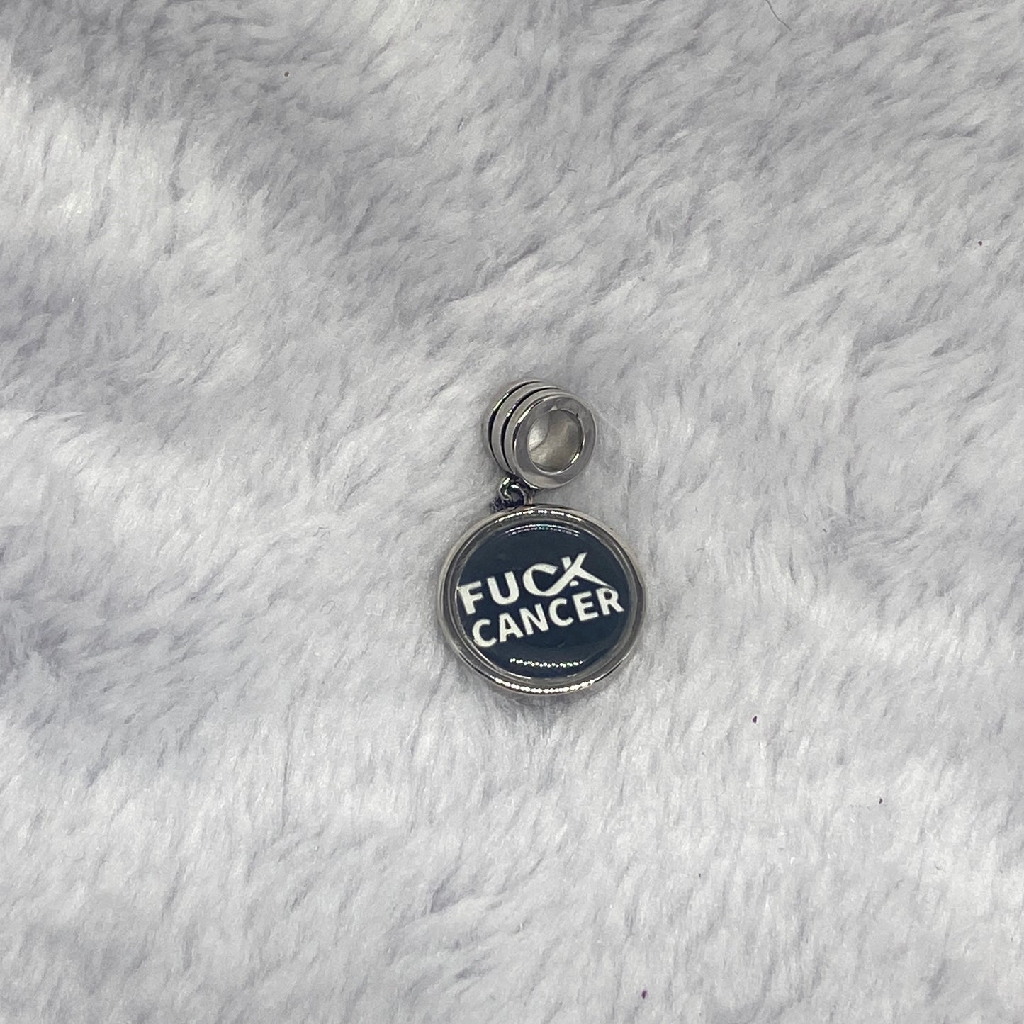 Fxck Cancer Charm