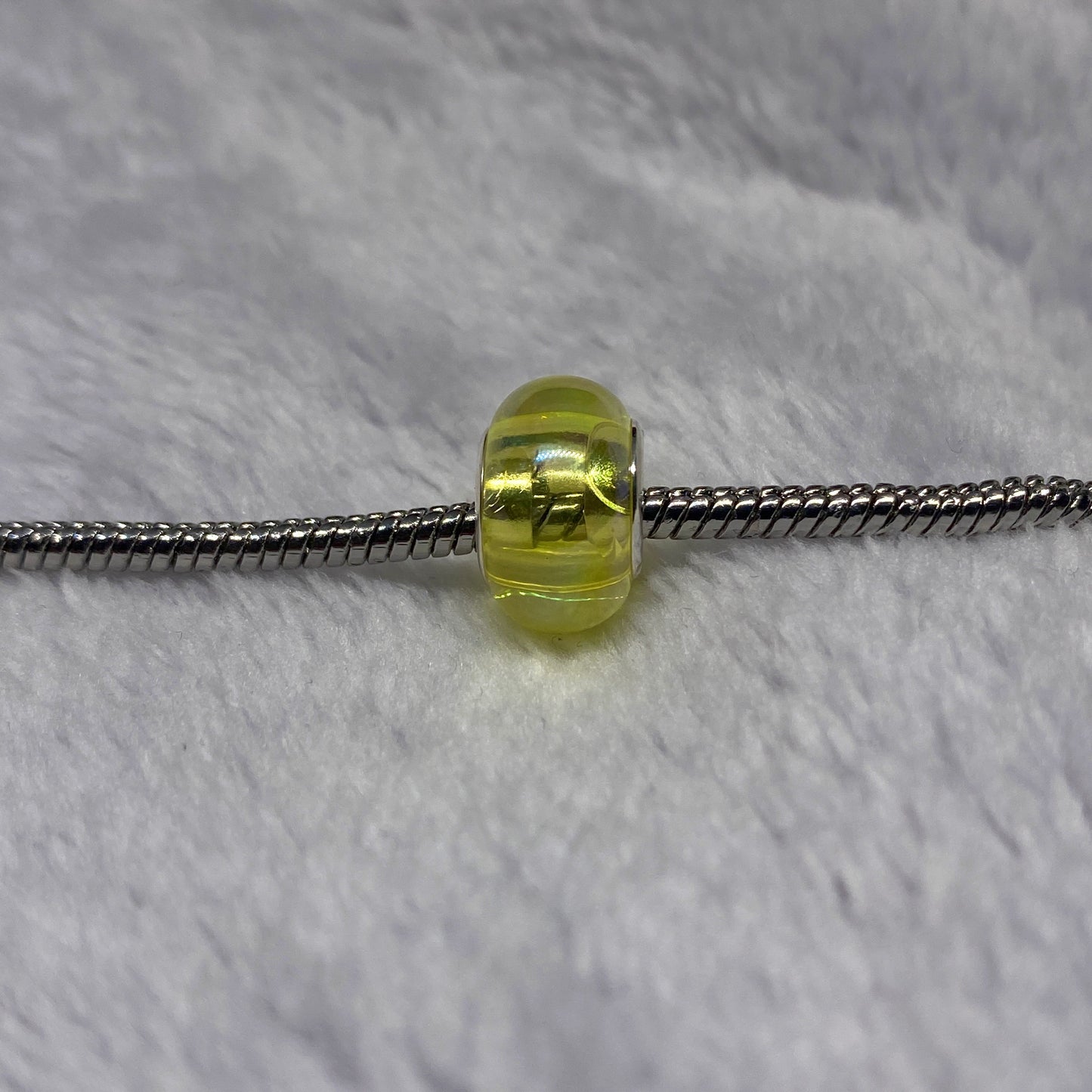 Yellow Crystal Charm