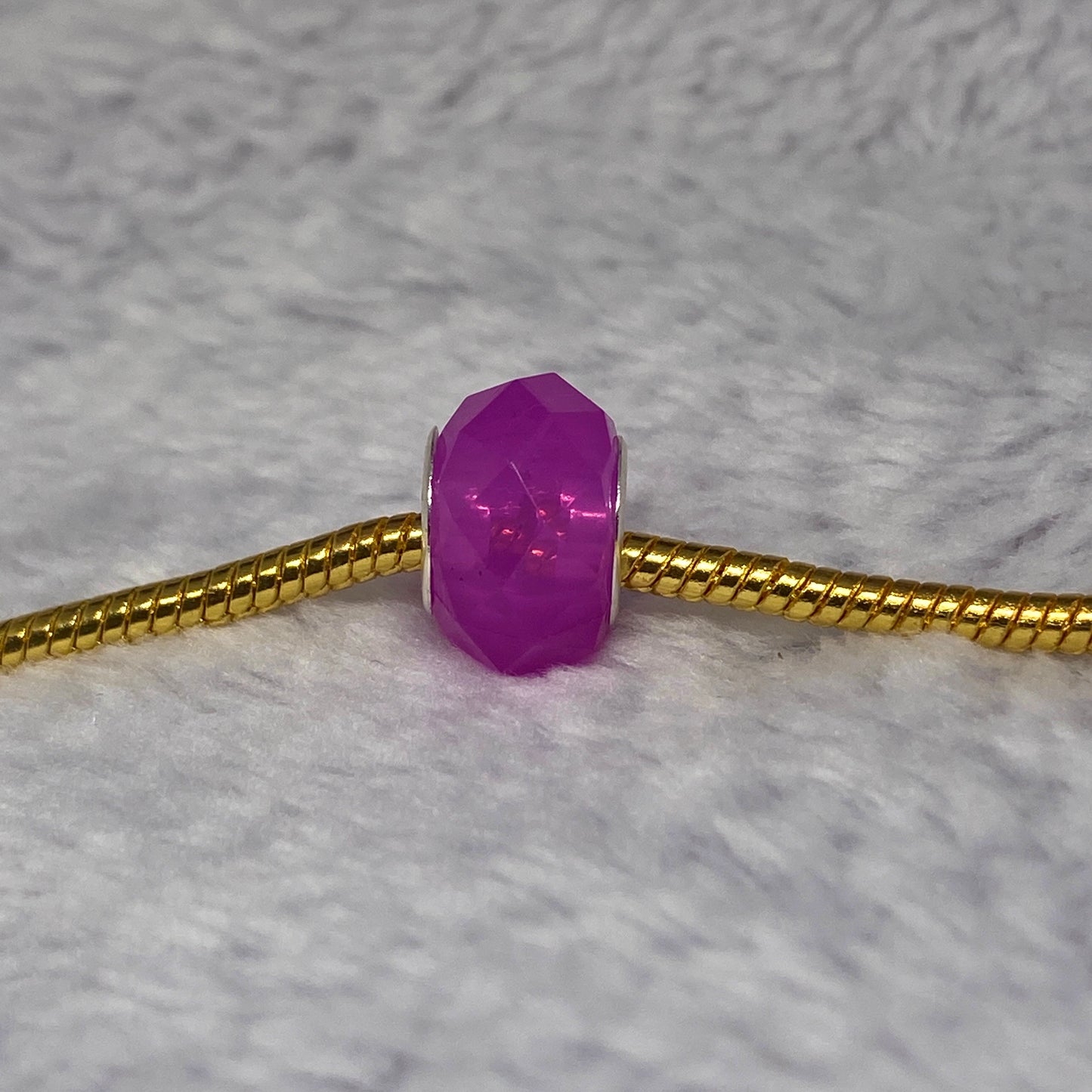 Purple Diamond Charm