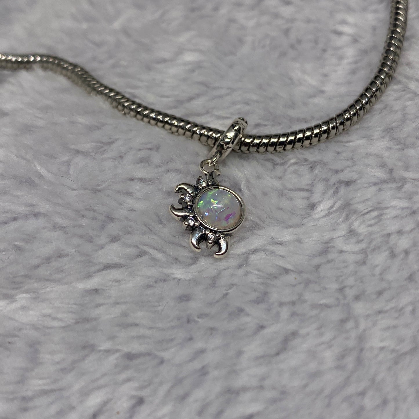 Silver Matching Stellar Star Charm