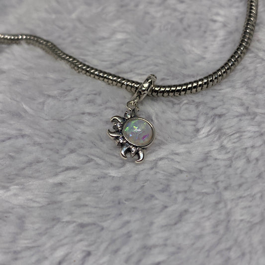 Silver Matching Stellar Star Charm