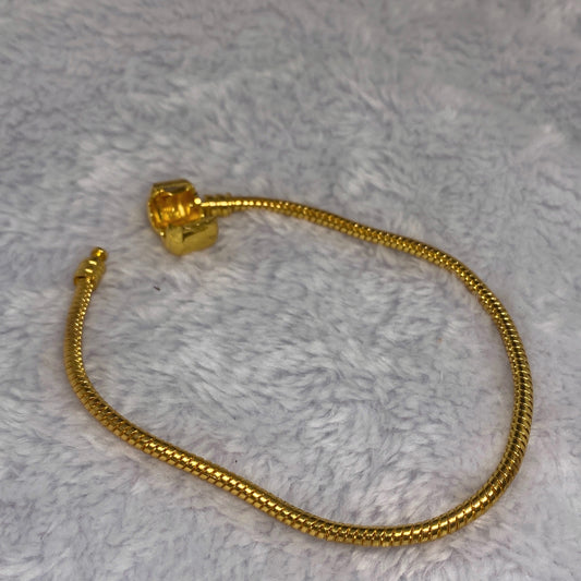 Gold Charm Bracelet