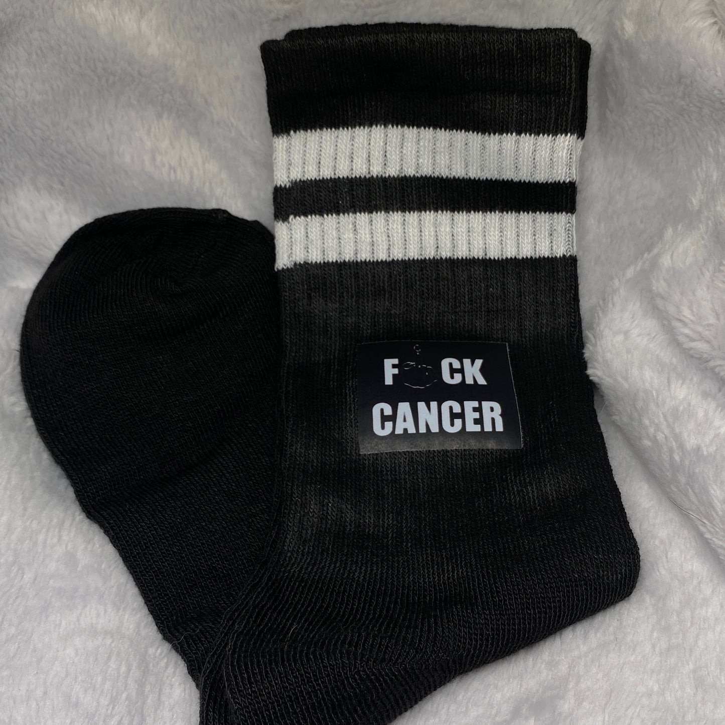 Fxck Cancer Socks