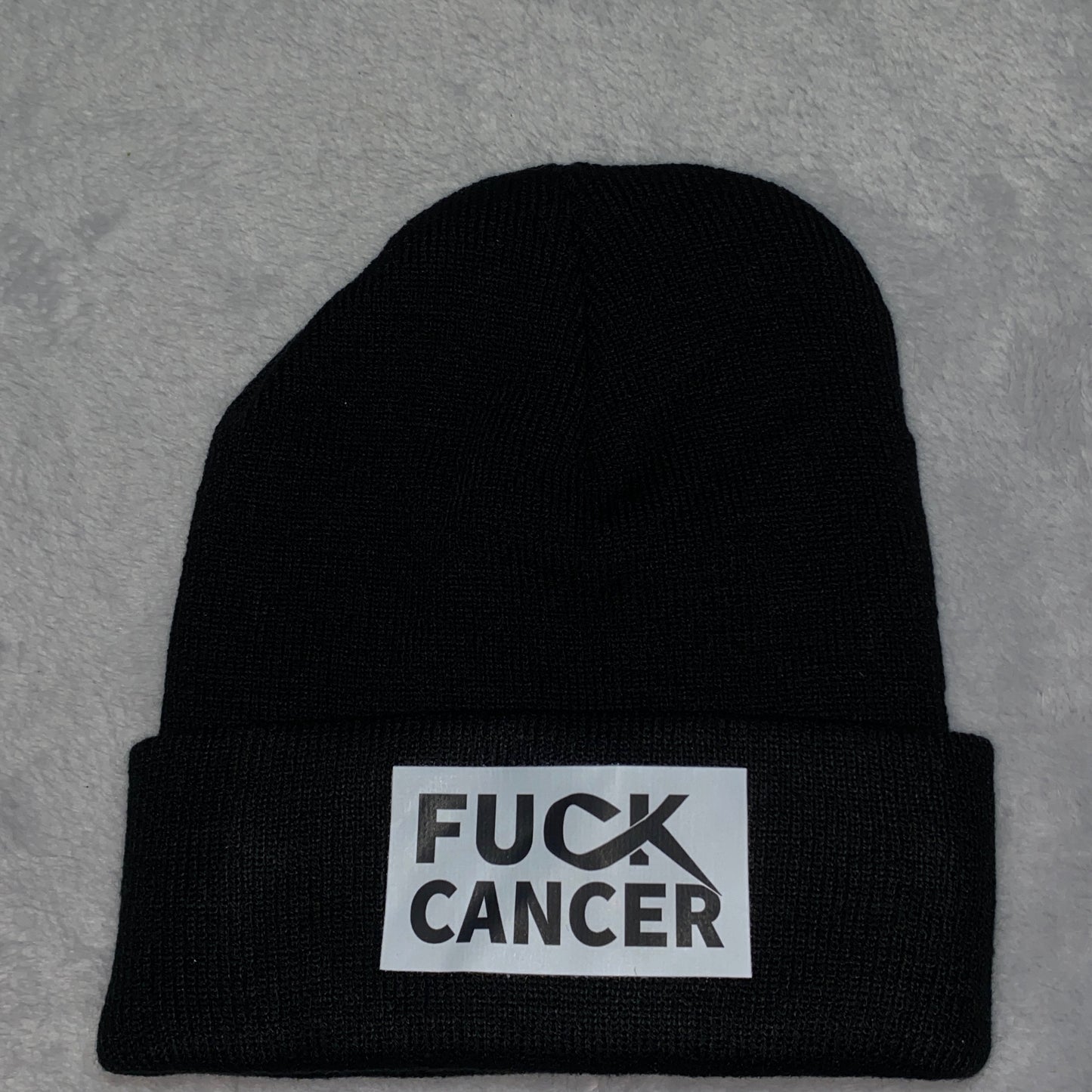Fxck Cancer Beanie