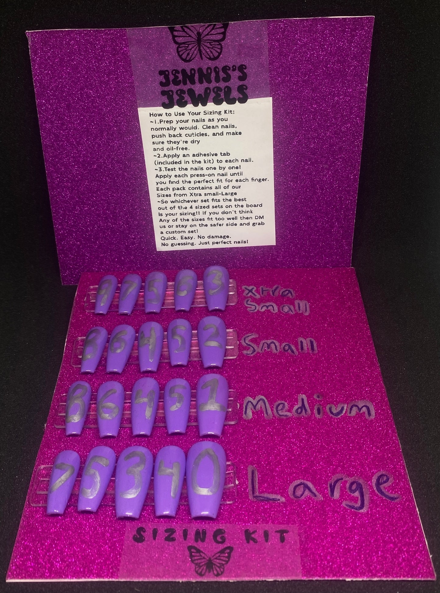 Coffin Shaped Sizing Kit