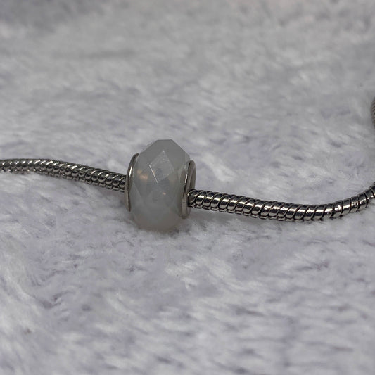 White Frost Ball Charm