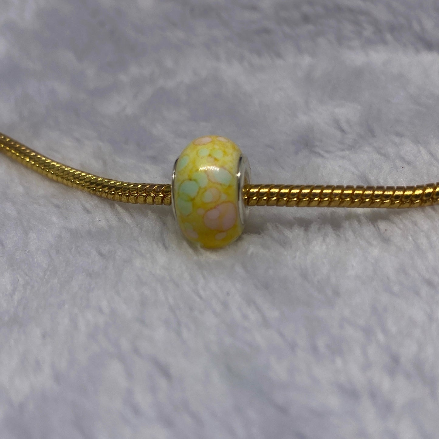 Yellow Bubble Charm