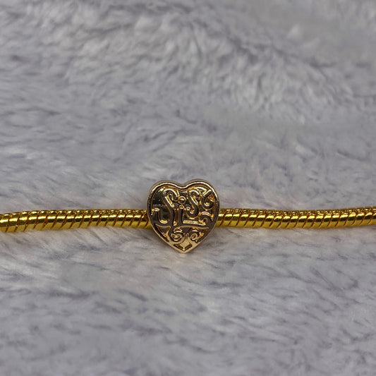 Gold Heart Charm