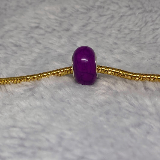 Purple Crack Charm
