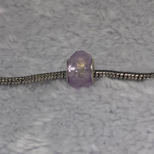 Purple Shimmer Charm