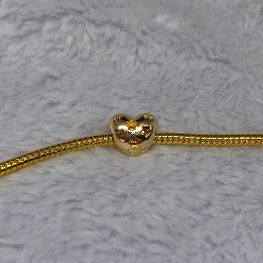 Star Heart Charm