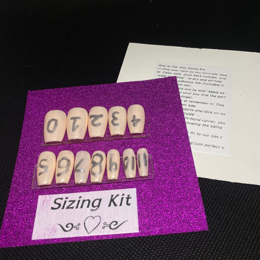 0-11 Sizing Guide Kit
