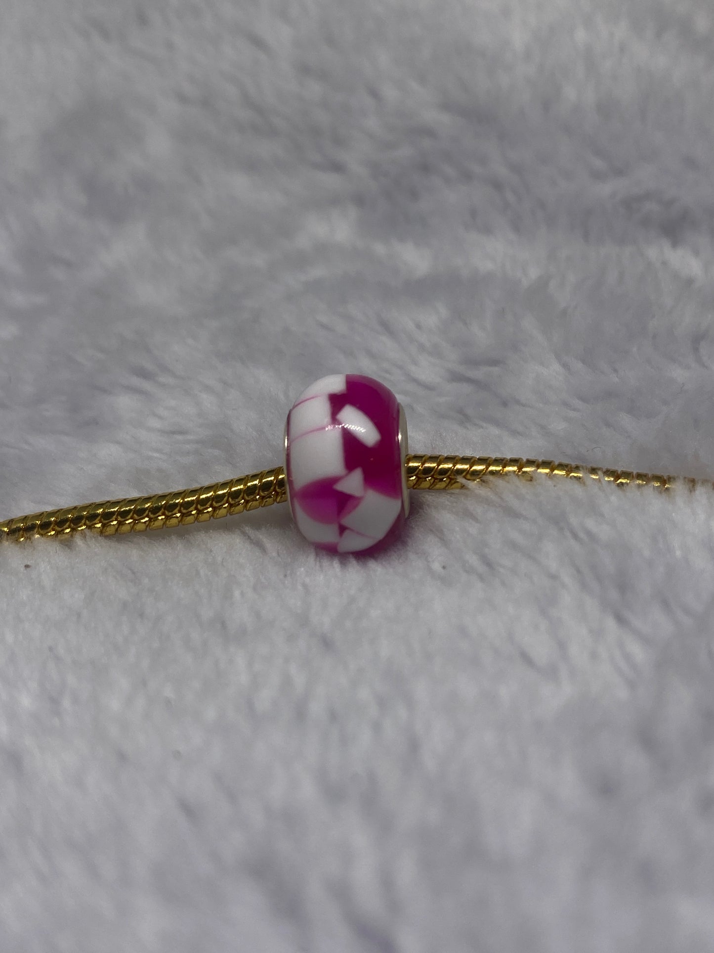 Pink Paint Ball Charm