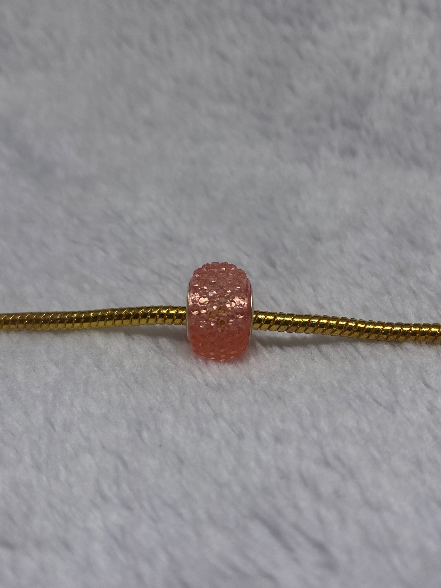 Pink Roughs Ball Charm