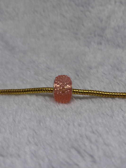 Pink Roughs Ball Charm